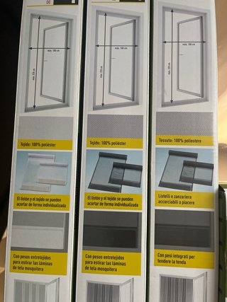 Set de Mosquiteras para Puertas y Ventanas