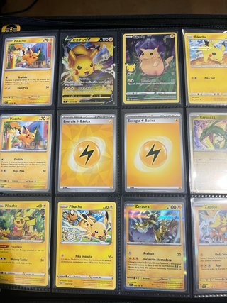 Cartas Pokémon Variadas