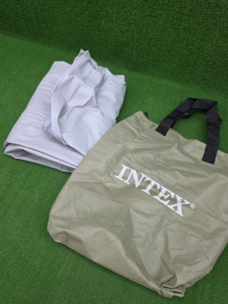 Colchón Hinchable Intex Individual Gris