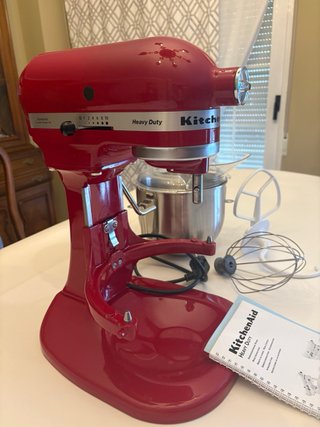 KitchenAid 4.7L Heavy Duty Roja