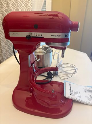 KitchenAid 4.7L Heavy Duty Roja