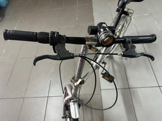 Bicicleta Plegable GOETY Plata