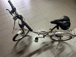 Bicicleta Plegable GOETY Plata