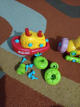 Juego de vehículos desmontables