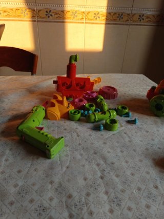 Juego de vehículos desmontables