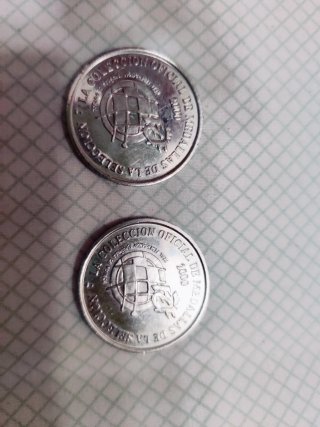 Monedas (2)Colección Medallas Selección