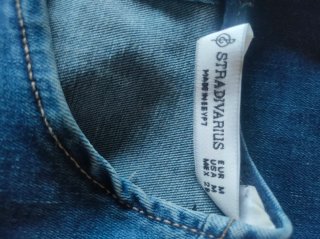 Vestido tejano Stradivarius
