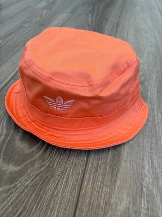 Gorro Bucket Adidas Originals Naranja Coral Nuevo