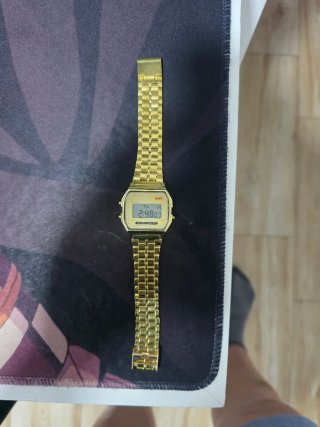 Reloj Casio Dorado Digital