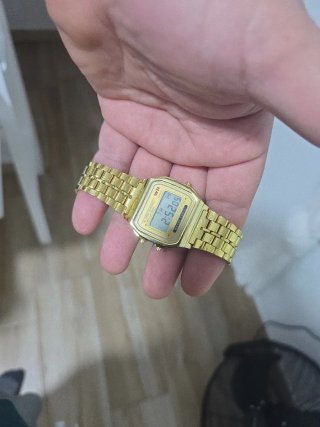 Reloj Casio Dorado Digital