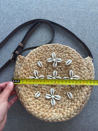 Bolso Parfois Rafia Conchas
