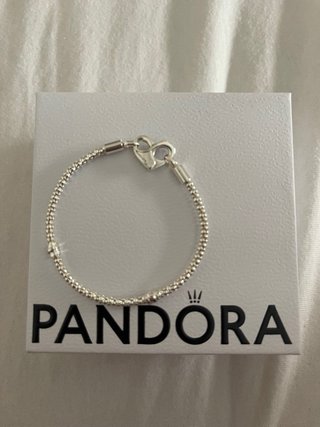 Pulsera Pandora Corazón Plata