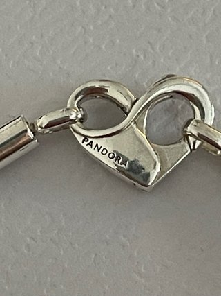 Pulsera Pandora Corazón Plata