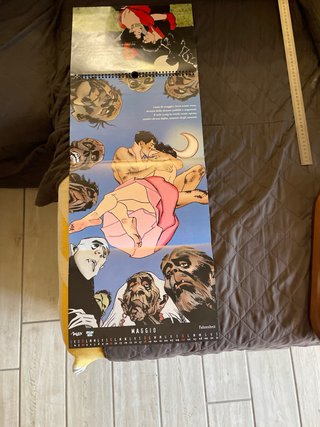 Calendario Dylan Dog Max 1997