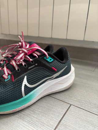 Nike Pegasus 40 Negro/Turquesa