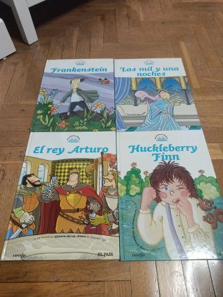 4 libros mis primeros clásicos El Pais 18 a 21.