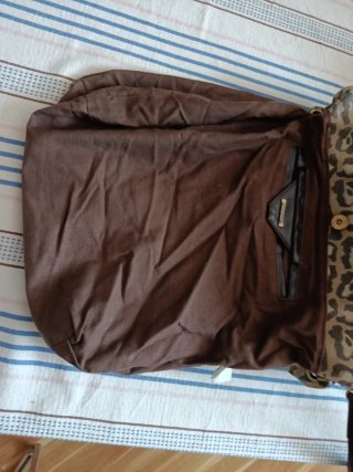 Bolso totebag  Zara leopardo