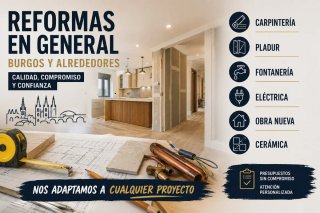 Reformas en general burgos y alrededores