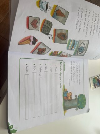 Milhojas, 1 Primaria lecturas antología