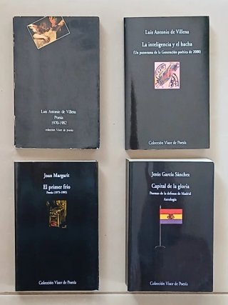 Poesía de editorial Visor. Varios precios