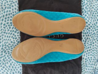 Bailarinas Gucci ante Bambú Talla 37 (Muestrario)