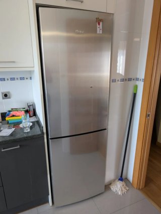 Nevera Combi Haier Inox No Frost Fresh Control