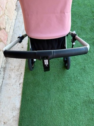 Cochecito bugaboo FOX 2 de bebé rosa y negro