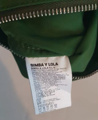 Bolso de mano Bimba y Lola / Color verde