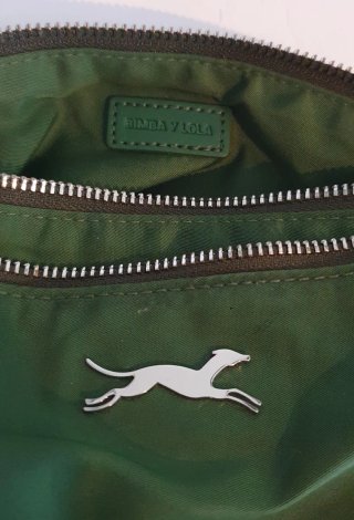 Bolso de mano Bimba y Lola / Color verde