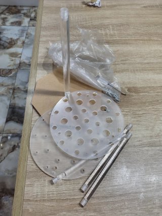Soporte expositor acrílico