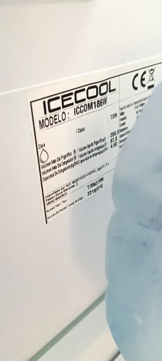 NEVERA COMBI ICECOOL NO FROST ENERGÍA A+