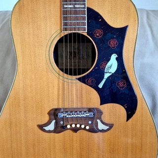 Chitarra acustica Pearl PF-740 Vintage Anni '70 + Custodia