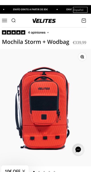 Mochila Velites Storm + Wodbag