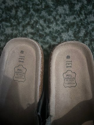 Sandalias verdes
