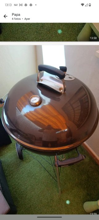 Barbacoa Weber Master-Touch GBS 57cm