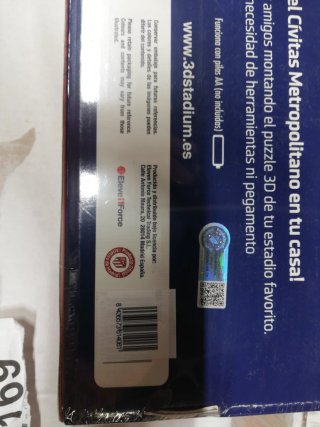 Puzzle 3D Estadio Wanda Metropolitano