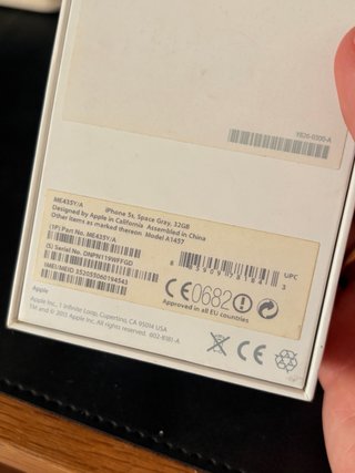 Caja iPhone 5s