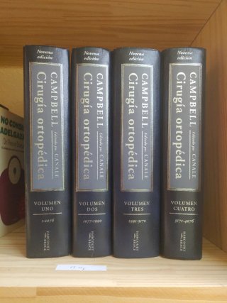 Libro Campbell Cirugía Ortopédica, Traumatología,