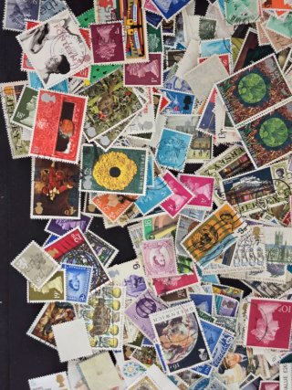 Lote 1000 Sellos Reino Unido. Inglaterra