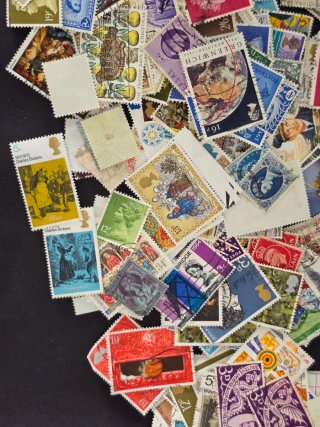 Lote 1000 Sellos Reino Unido. Inglaterra