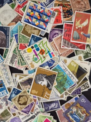 Lote 1000 Sellos Reino Unido. Inglaterra