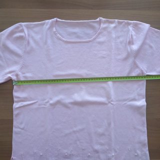 T-shirt rosa donna taglia L