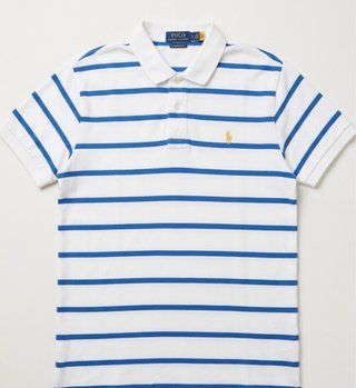 Polo Ralph Lauren a rayas Azul/Blanco Talla M