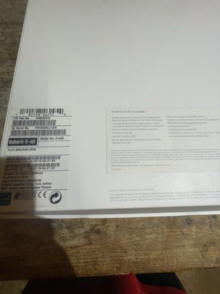 Caja MacBook Air