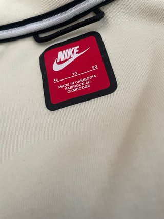 Nike Tech Fleece Beige con Negro Talla Xl