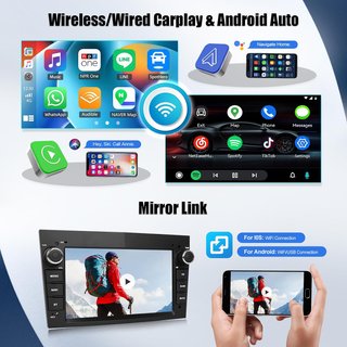 Radio Coche Android 15 8-Core 4+64G Opel