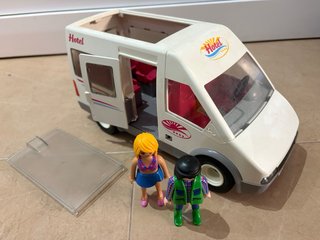 Lote Playmobil furgoneta transporte
