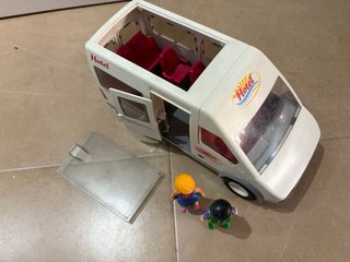 Lote Playmobil furgoneta transporte