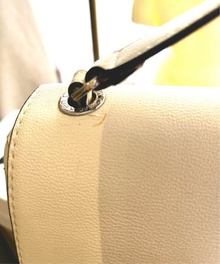Bolso Calvin Klein Beige y Plateado