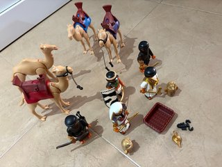 Lote Playmobil Desierto Camellos